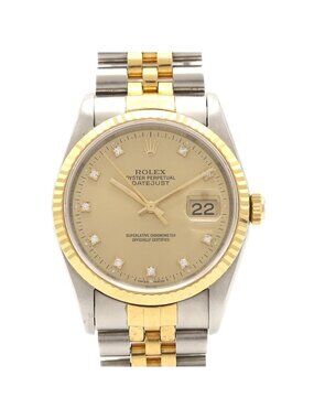 Rolex Datejust Automatic Winding S Number Watch